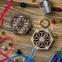 FLMH-053(W) Магнитный деревянный двухсторонний держатель для игл и схем на канву Волшебная страна | Купить - Салон рукоделия