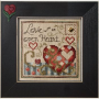 February 2013 Pattern of the Month Love With an Open Hear PM405 Stoney Creek схема | Схема - Салон рукоділля