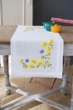 Spring Flowers Table Runner PN-0163025 Vervaco вишивка гладдю | Набір | Купити - Салон рукоділля - Давайте створимо шедевр разом! 