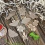 Заготовока для вышивания по дереву FLSW-012 Волшебная страна | Набор | Салон рукоделия