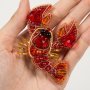 Рак БП-331 Crystal Art брошь