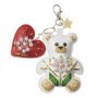 Шарм для сумки – Білий ведмедик​​ FLBB-192 Wonderland Crafts | Салон рукоділля