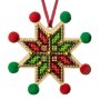 «Ялинкова прикраса – Святкове сяйво» FLK-623 Wonderland Crafts - набір для вишивання | Купити - Салон рукоділля
