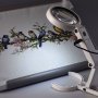 Лупа складна з LED-підсвічуванням NO.FS75RC | Салон рукоділля