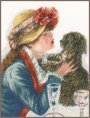 Girl & Dog PN-0168607 LanArte