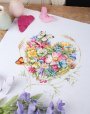A heart of flowers PN-0169960 LanArte вышивка крестом