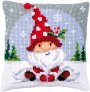 CHRISTMAS GNOME IN SNOW PN-0188665 VERVACO