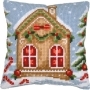 Gingerbread house PN-0214117 подушка Vervaco - Салон рукоділля
