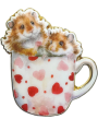 Магнітний тримач для голок і схем "Hammy Anniversary" XA28 Bothy Threads — купити | Салон рукоділля