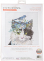Floral Crown Cat Квітковий кіт 70-35433 DIMENSIONS вишивка | Купити - Салон рукоділля