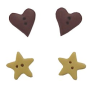 Комплект ґудзиків "Faith Family Friends Birdhouses Stoney Creek" 16WINBP31(LFT540) Stoney Creek Button Pack – купити