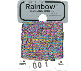 Металізована нитка 32 м Rainbow Blending Thread 001 Multi-White RBT001 Glissen Gloss | Купити - Салон рукоділля></noscript>

</a>
</div>
          </div>
  
                <div class=