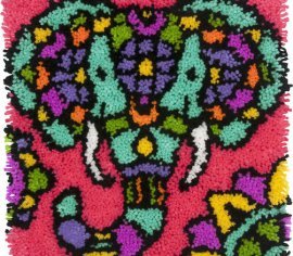 Colorful Elephant 72-74998 DIMENSIONS