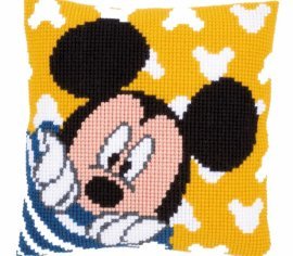 Mickey Peek-a-boo PN-0167235  Подушка вышивка крестиком | набор | Купить - Салон рукоделия - Давайте создадим шедевр вместе