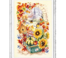 Осіннє оповідання 250-734 Magic Needle вишивка хрестиком | Набір | Купити - Салон рукоділля