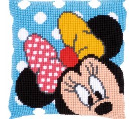 Minnie Peek-a-boo PN-0167234 Подушка вышивка крестиком | набор | Купить - Салон рукоделия - Давайте создадим шедевр вместе