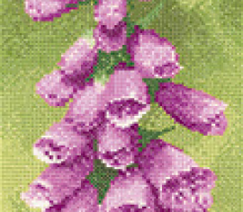 Наперстянка//Foxglove Panel HC1330 Heritage Crafts - Салон рукоделия 