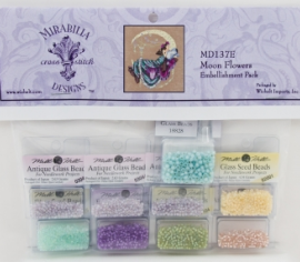 Moon Flowers - Місячні квіти Mirabilia Designs MD137E набір матеріалів - Салон Рукоділля