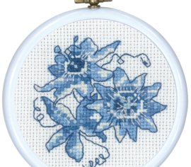 Blue passiflora \ Голубая пассифлора 13-0841 Permin