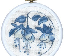 Blue Fuchsia \ Голубая фуксия 13-0843 Permin