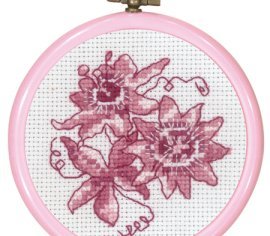 Rosa Passiflora \ Розовая пассифлора 13-0845 Permin