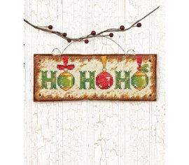 Ho Ho Ho Ornament 70-08861 DIMENSIONS