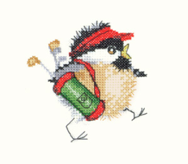 Цыпленок играет гольф//Golfing Chick HC839 Heritage Crafts - Салон рукоделия 