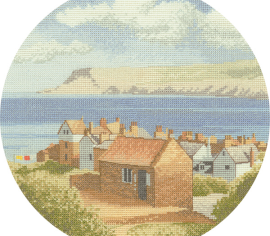 Прибережная деревня//Coastal Village HC270 Heritage Crafts - Салон рукоделия 