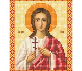 Свята Мучениця Віра T3-121  ПОВІТРУЛЯ схема для вишивки - Салон рукоділля