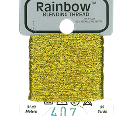 Металізована нитка 32 м Rainbow Blending Thread 407 Brass RBT407 Glissen Gloss | Купити - Салон рукоділля></noscript>

</a>
</div>
          </div>
  
                <div class=