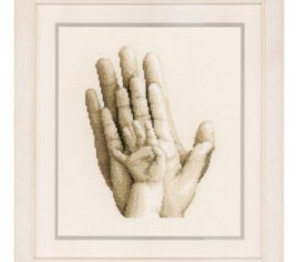Hands Руки PN-0154230  Vervaco вишивка хрестом | набір | Купити - Салон рукоділля - Давайте створимо шедевр разом! 