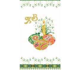 Великодній рушник ТР237дн3360i Барвиста Вишиванка - Салон Рукоділля