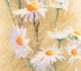 Ромашки//Daisy Panel HC877 Heritage Crafts - Салон рукоделия 