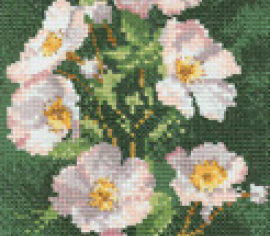 Шиповник//Dog Rose Panel HC514 Heritage Crafts - Салон рукоделия 
