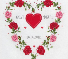 Весільний семплер Wedding Sampler  ACS26 Anchor вишивка хрестом - Салон рукоділля