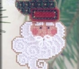 Joyful Santa//Радостный Санта MHCSF33 Mill Hill вышивка крестом  | Набор | Купить - Салон рукоделия — Давайте создадим шедевр вместе!