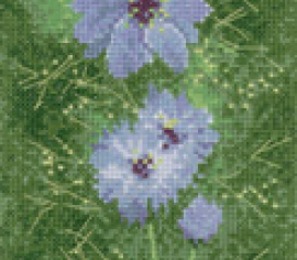 Любовь в тумане//Love In A Mist Panel HC474 Heritage Crafts - Салон рукоделия 