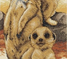 Сурикаты / Meerkats PCE772 Anchor вышивка крестом - Салон рукоделия