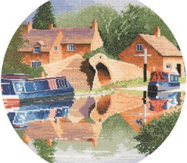 Отражение в канале//Canal Reflections HC947 Heritage Crafts - Салон рукоделия 