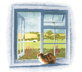 Окно коттеджа//Cottage Window HC834 Heritage Crafts - Салон рукоделия 