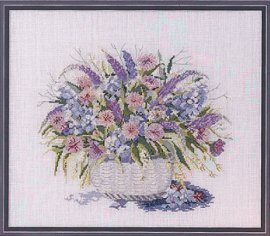 Корзина с цветами Basket w/Flowers 70-7008 Permin