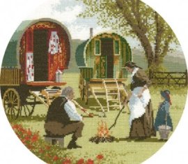 Караван//Gypsy Caravans HC341 Heritage Crafts - Салон рукоделия 