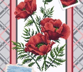 Маковое великолепие МС-029 BrilliArt МП Студия - Салон рукоделия