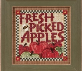 Picked Apples//Зібрані яблука MH143202 Mill Hill вишивка хрестиком | Набір | Купити - Салон рукоділля Давайте створимо шедевр разом!