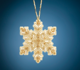 Golden Snowflake Золотая снежинка MH212012 Mill Hill