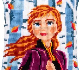 Frozen Ганна PN-0182762 Подушка вышивка крестиком | набор | Купить - Салон рукоделия - Давайте создадим шедевр вместе