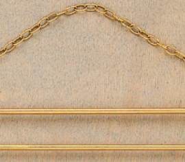 Bell Pull "Copenhagen" Метал (24см) PERMIN 5205/24
