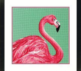 Розовый фламинго/Pink Flamingo 71-20086 DIMENSIONS