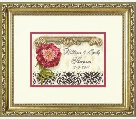 Elegant Wedding Record 70-65138 DIMENSIONS
