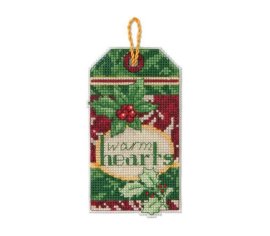 Warm Hearts Ornament 70-08892 DIMENSIONS